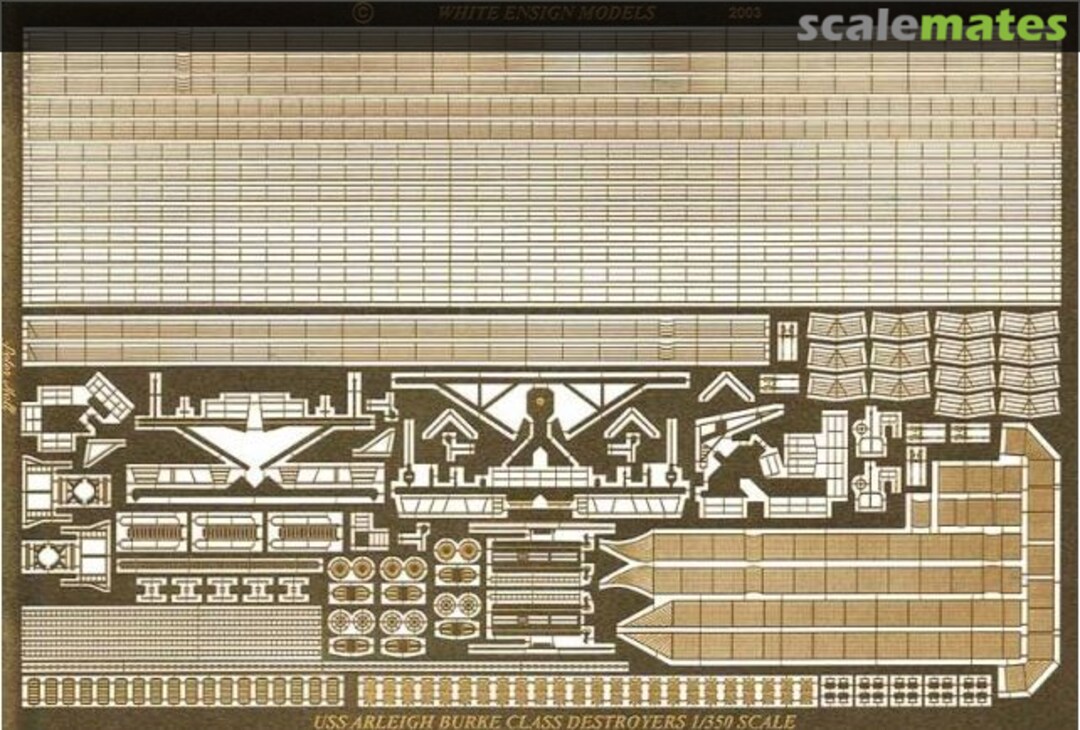 Boxart Arleigh Burke Class Destroyers Detail Set 35050 White Ensign Models Boxart Arleigh Burke Class Destroyers Detail Set 35050 White Ensign Models