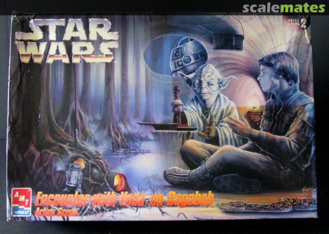 Boxart Encounter with Yoda on Dagobah 8263 AMT/ERTL Boxart Encounter with Yoda on Dagobah 8263 AMT/ERTL