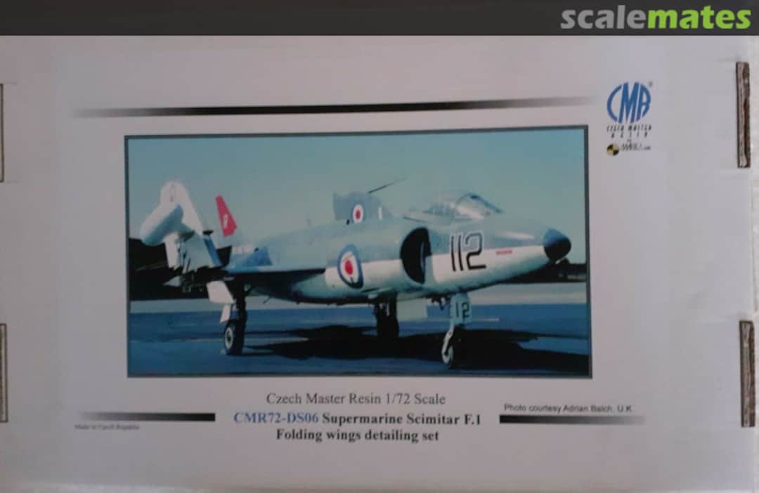 Boxart Supermarine Scimitar F.1 CMR72-DS06 CMR Boxart Supermarine Scimitar F.1 CMR72-DS06 CMR