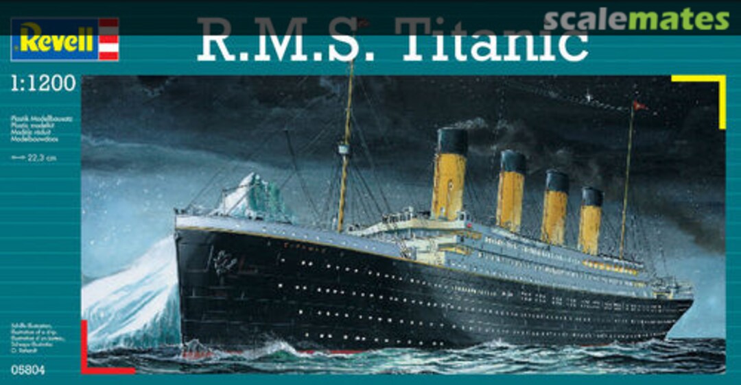Boxart R.M.S. Titanic 05804 Revell Boxart R.M.S. Titanic 05804 Revell