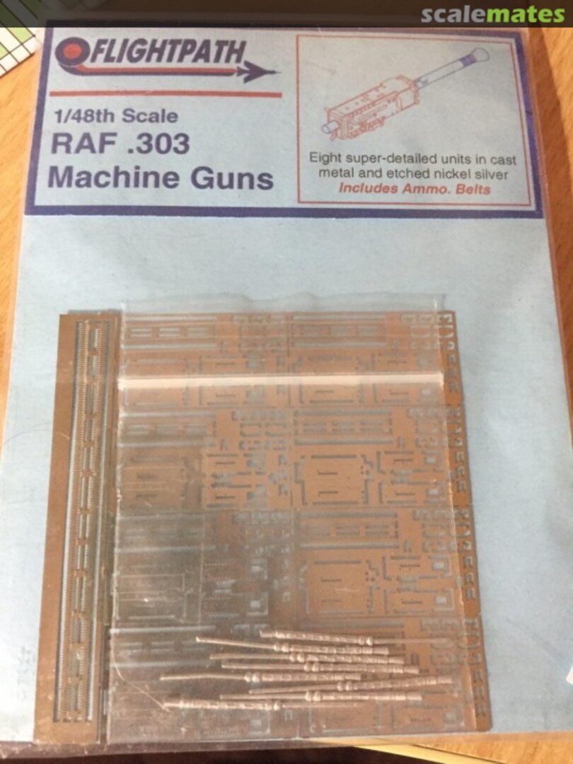 Boxart 8 x RAF .303 Machine Guns Set FP48-007e Flightpath Boxart 8 x RAF .303 Machine Guns Set FP48-007e Flightpath