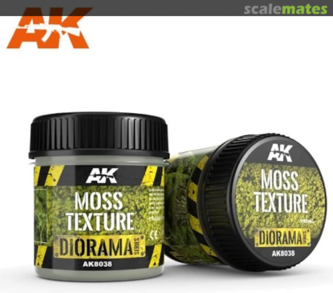 Boxart Diorama Series: Moss Texture Acrylic 100ml Bottle AK 8038 AK Interactive Boxart Diorama Series: Moss Texture Acrylic 100ml Bottle AK 8038 AK Interactive