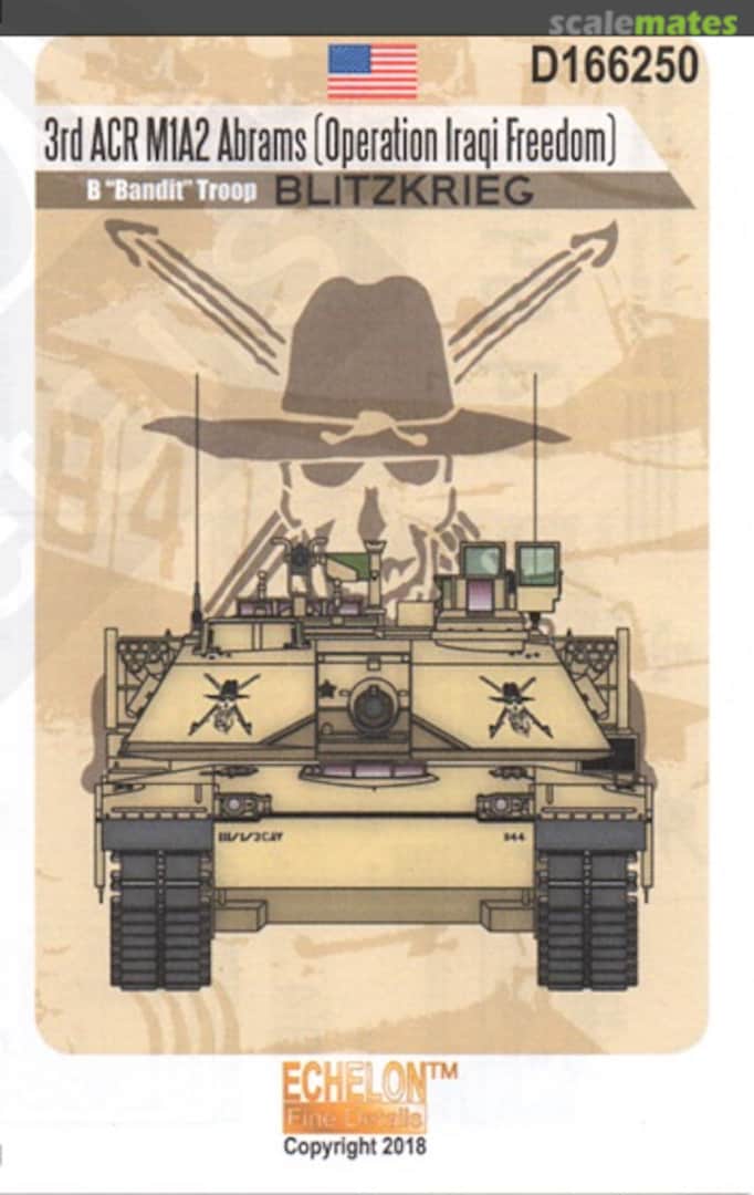 Boxart 3rd ACR M1A2 Abrams (Operation Iraqi Freedom) D166250 Echelon Fine Details Boxart 3rd ACR M1A2 Abrams (Operation Iraqi Freedom) D166250 Echelon Fine Details