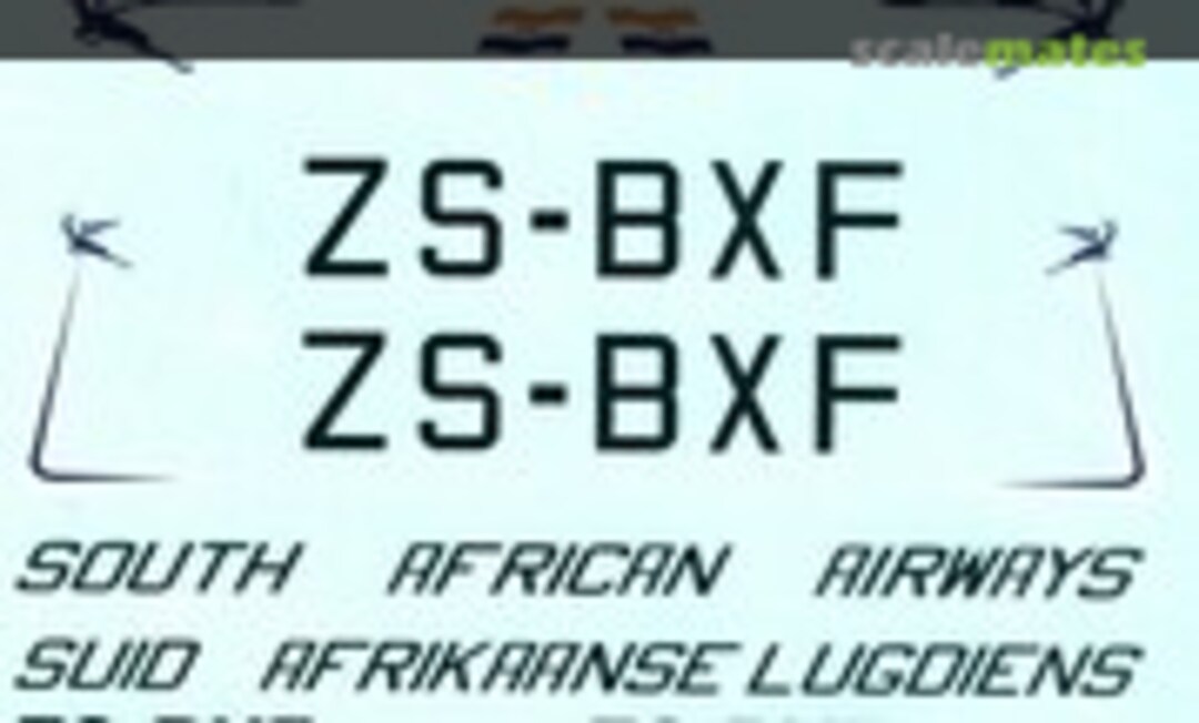 1:48 SAA DC-3 Dakota (MAV Decals MAV-480168) MAV-480168