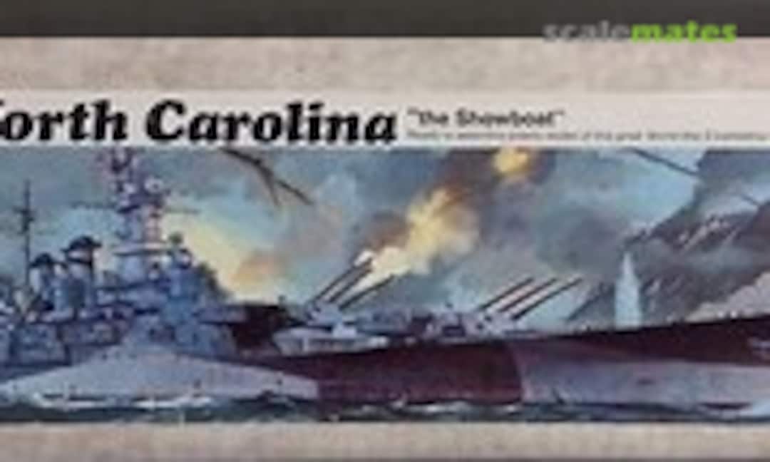 1:570 U.S.S. North Carolina (Revell H-313)