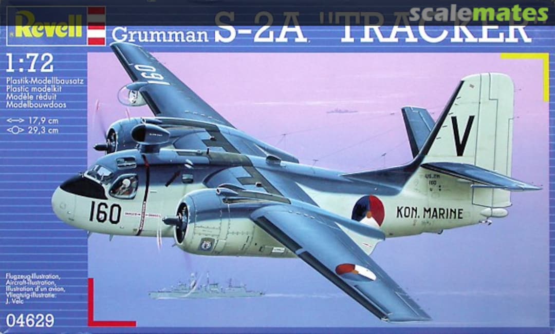 Boxart Grumman S-2A "Tracker" 04629 Revell Boxart Grumman S-2A "Tracker" 04629 Revell
