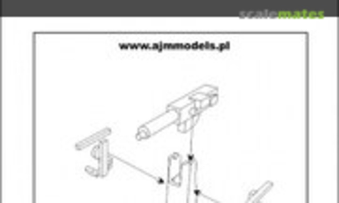 1:700 40 mm (2-pdr) Vickers QF Mark I (AJM Models D-045) D-045