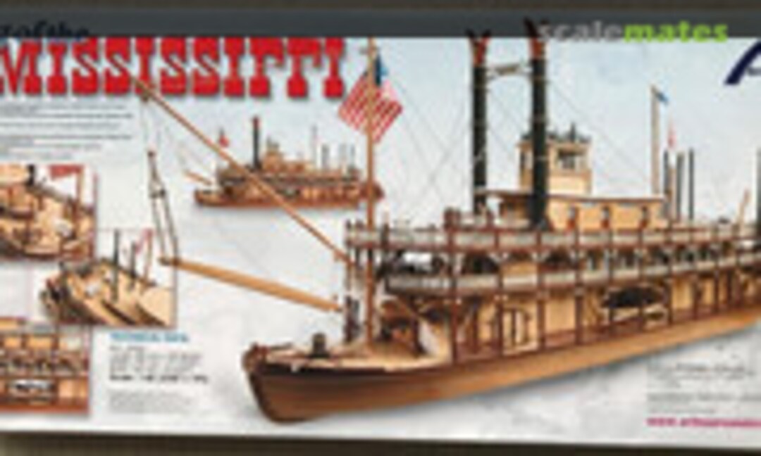 1:80 King of the Mississippi (Artesania Latina 20505)