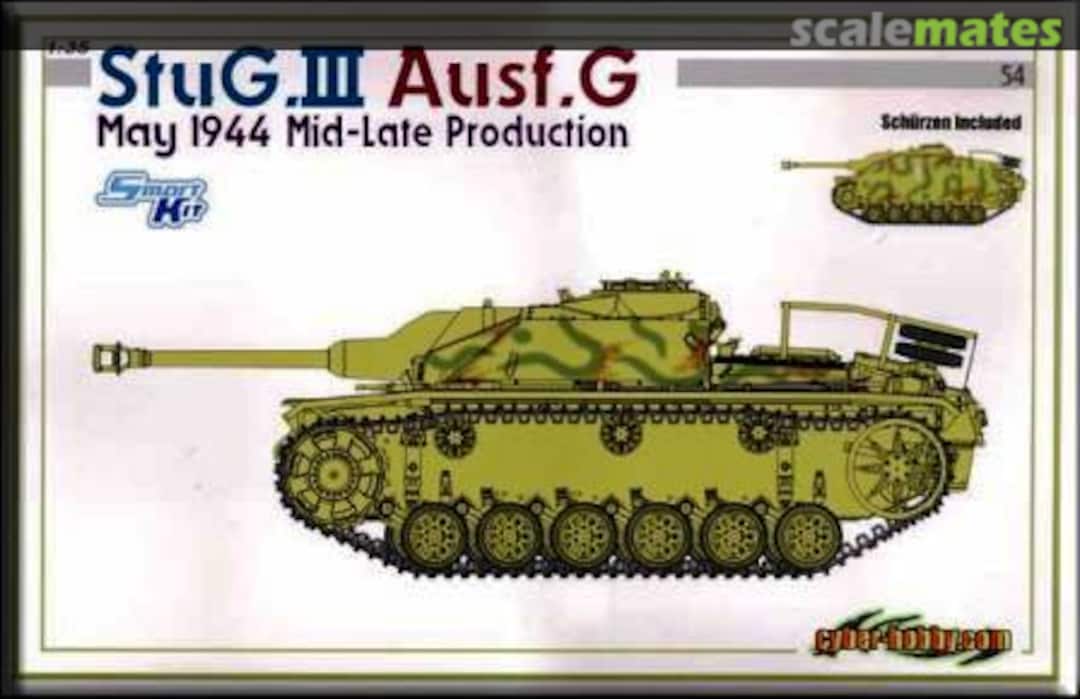 Boxart StuG.III Ausf. G 6412 Cyber Hobby Boxart StuG.III Ausf. G 6412 Cyber Hobby