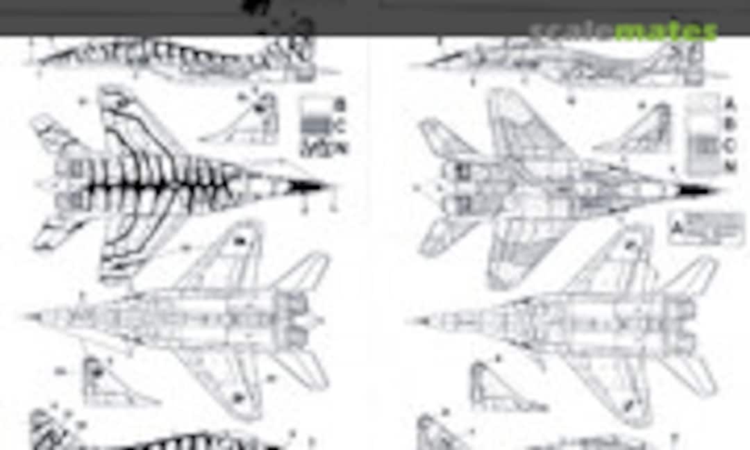 1:72 MiG-29 (SP-Decal 7207) 7207