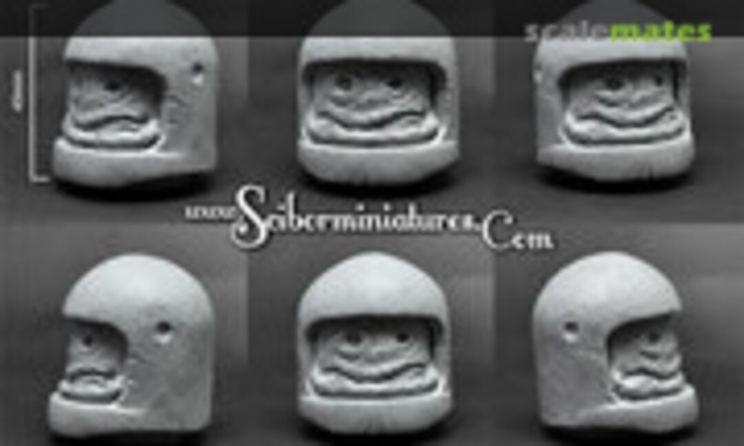 No Aged Astronaut head (Scibor Monsterous Miniatures TOYS0015) TOYS0015