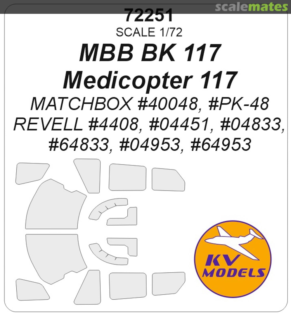 Boxart MBB BK-117 72251 KV Models Boxart MBB BK-117 72251 KV Models