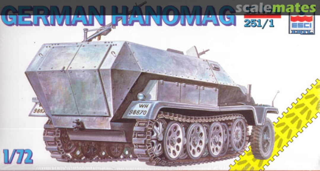 Boxart Hanomag Sd.Kfz 251/1 8359 ESCI/ERTL Boxart Hanomag Sd.Kfz 251/1 8359 ESCI/ERTL