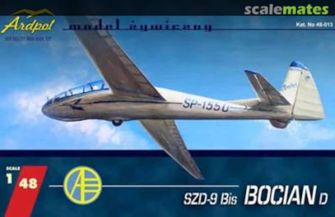 Boxart SZD-9 Bis Bocian D 48-013 Ardpol Boxart SZD-9 Bis Bocian D 48-013 Ardpol
