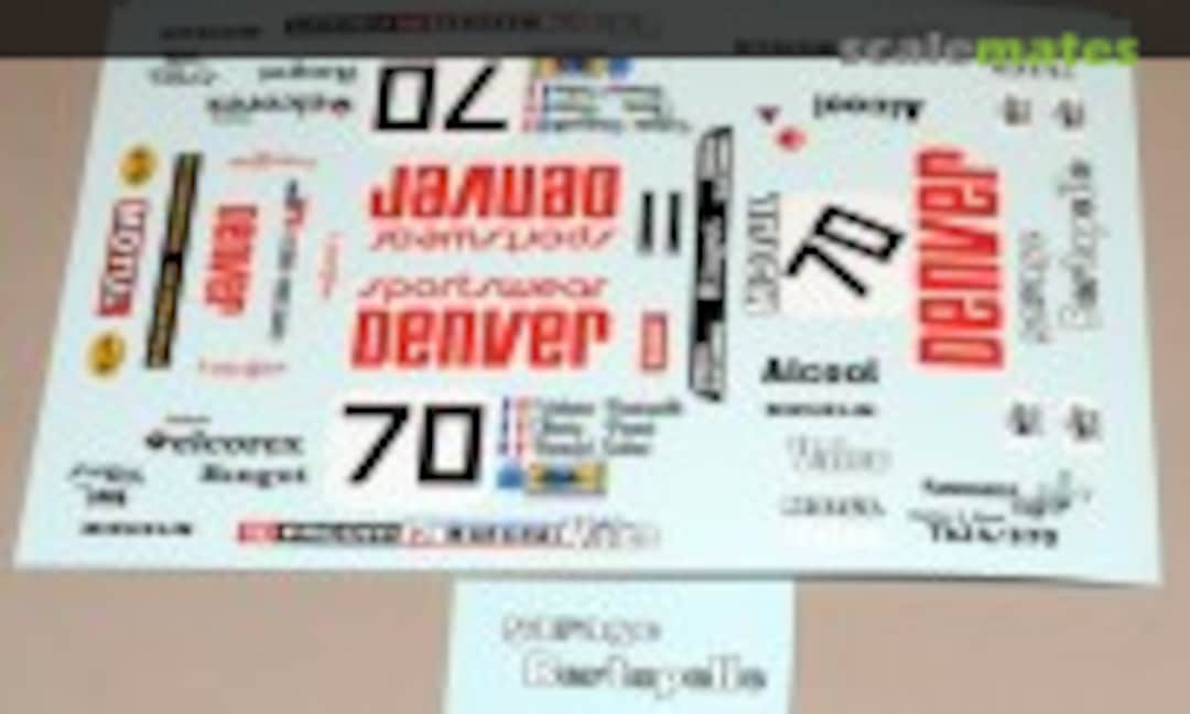 1:24 Porsche 911 Turbo RSR Type 934 Denver Sportswear (Renaissance TK24/370) TK24/370