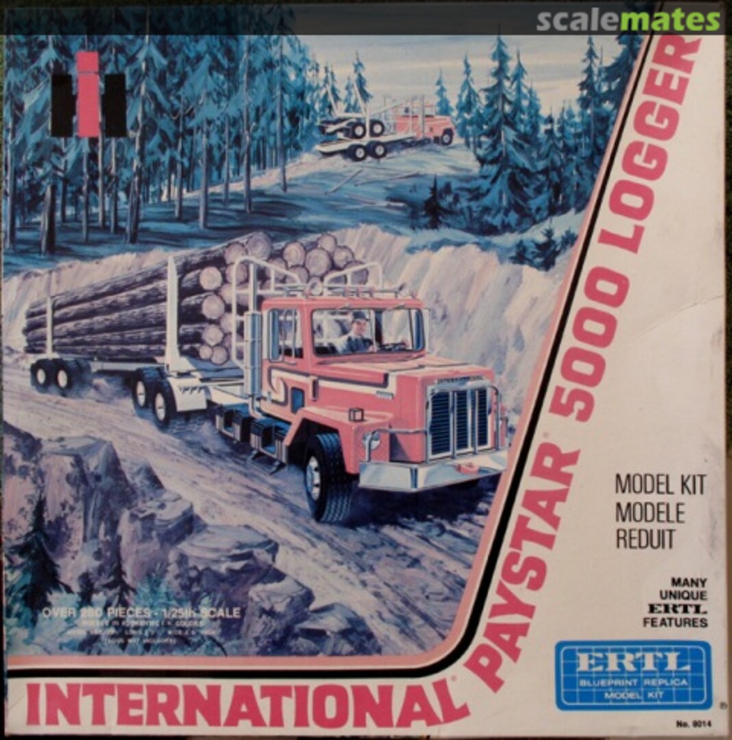 Boxart International Paystar 5000 Logger 8014 ERTL Boxart International Paystar 5000 Logger 8014 ERTL