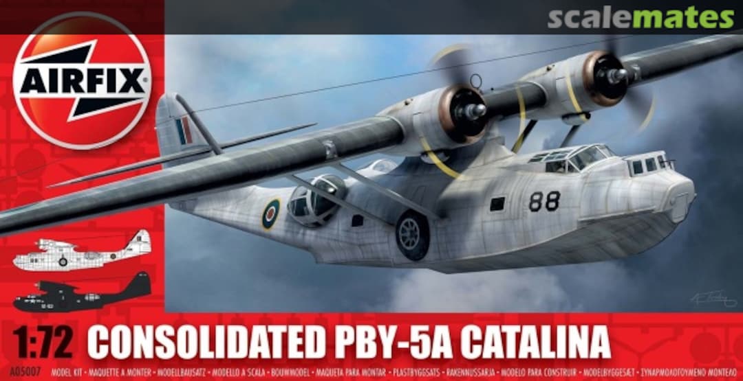 Boxart Consolidated PBY-5A Catalina A05007 Airfix Boxart Consolidated PBY-5A Catalina A05007 Airfix