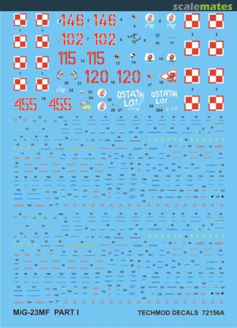 Contents MiG-23MF 72156 Techmod Contents MiG-23MF 72156 Techmod