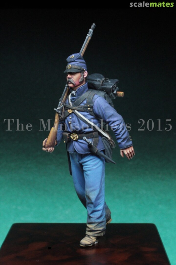 Boxart Union Infantryman No.3 (1 figure) ms-0041 Minisoldiers