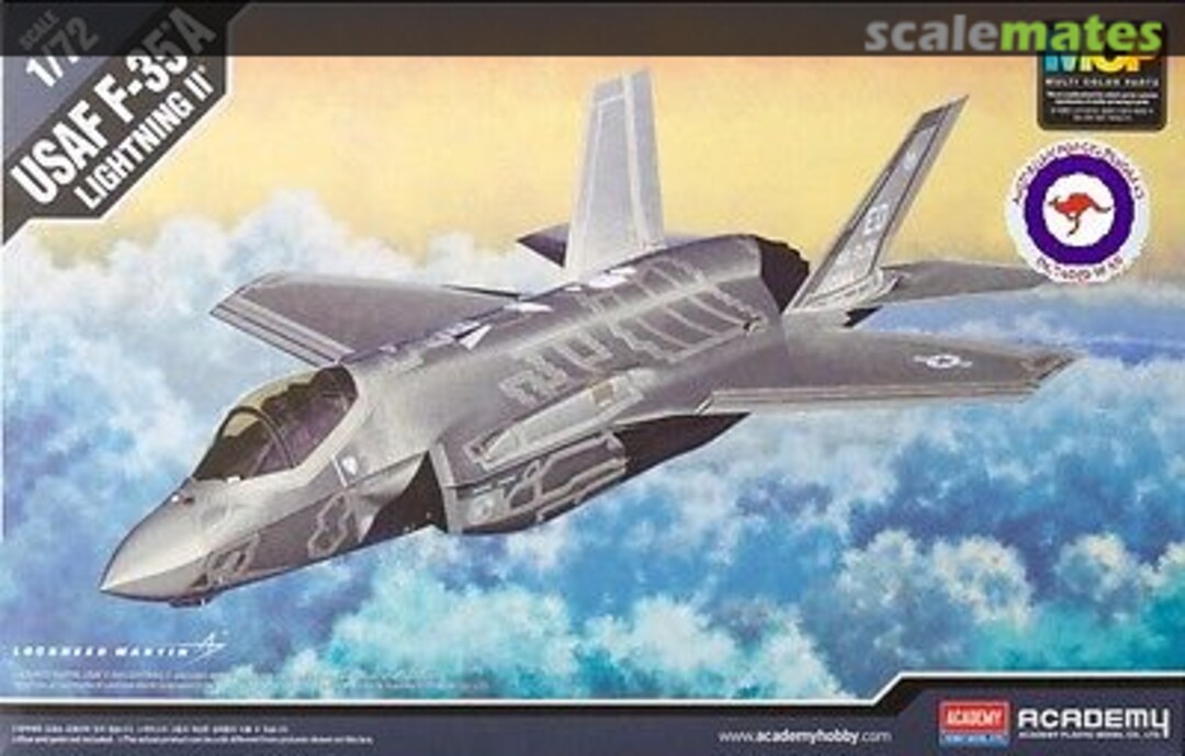 Boxart USAF F-35A Lightning II 12507 Academy Boxart USAF F-35A Lightning II 12507 Academy