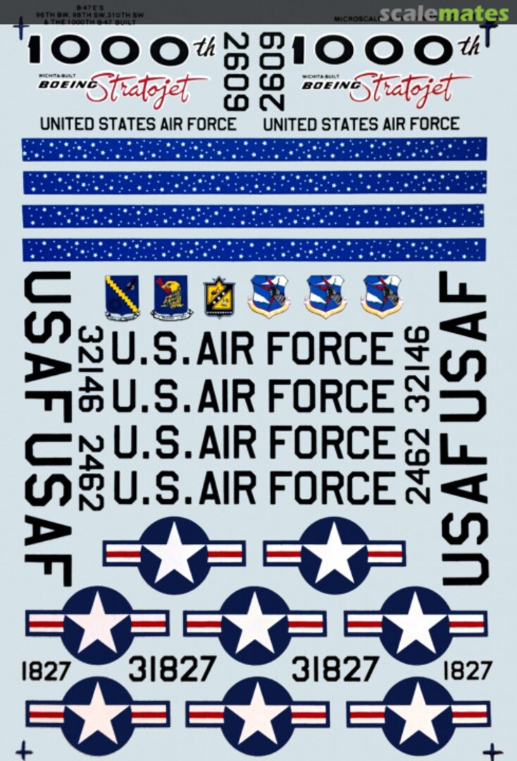 Boxart B-47E's 72-561 Microscale Boxart B-47E's 72-561 Microscale