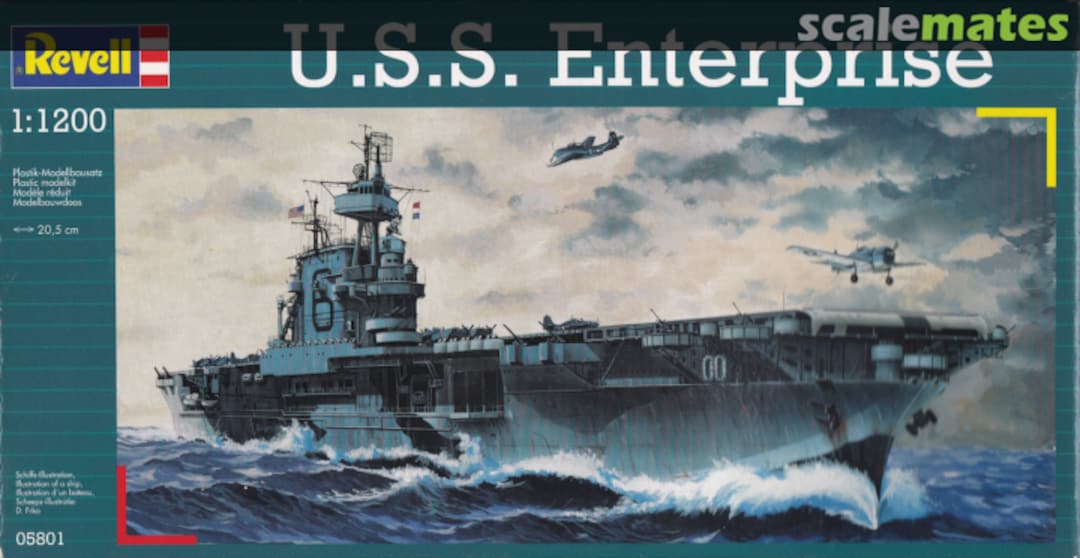 Boxart U.S.S. Enterprise 05801 Revell Boxart U.S.S. Enterprise 05801 Revell