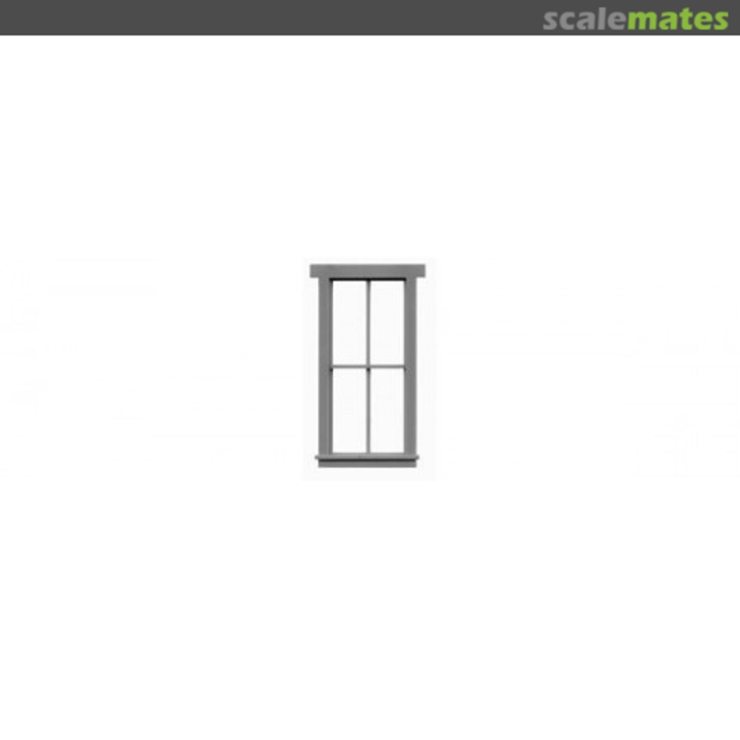 Boxart 2/2 Double Hung Window (6 Pcs.) 2014 Tichy Train Group