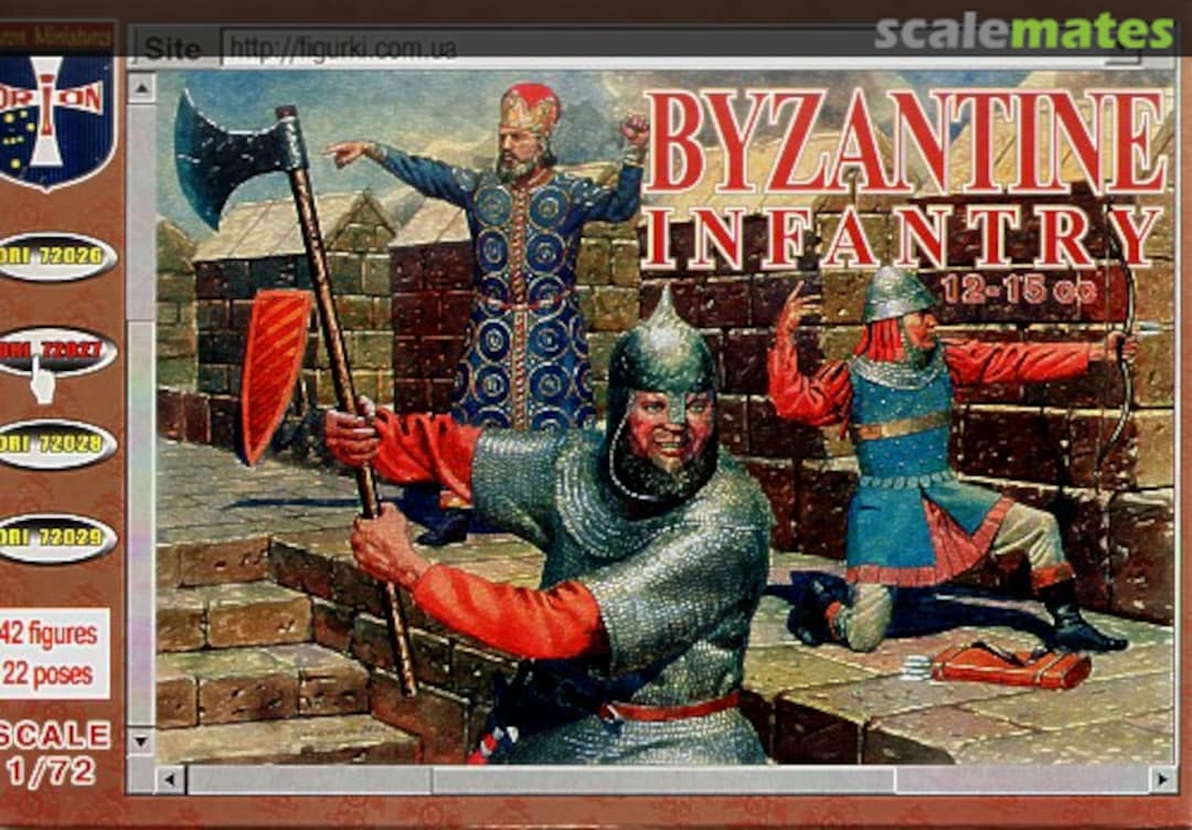 Boxart Byzantine Infantry ORI 72027 Orion/Haron Boxart Byzantine Infantry ORI 72027 Orion/Haron