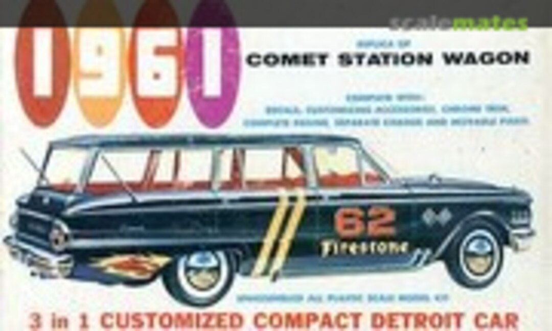1:32 1961 Comet Station Wagon (Palmer Plastics 6151-98)