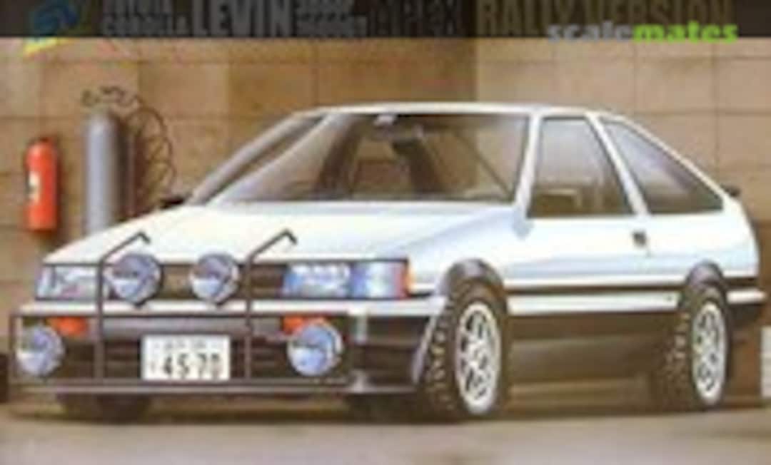 1:24 Toyota Corolla Levin 3Door 1600GT Apex Rally Version (Fujimi 18901)
