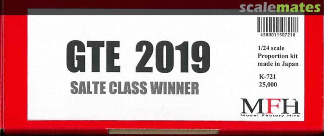 Boxart Ferrari 488 GTE Evo K-721 Model Factory Hiro Boxart Ferrari 488 GTE Evo K-721 Model Factory Hiro