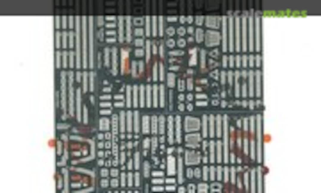 1:3000 JMSDF DDH + DDG Class Photo Etched Detail Up Parts (Fujimi 11650) 11650