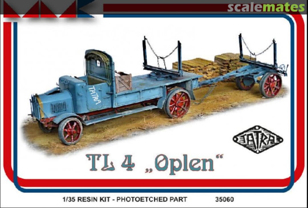 Boxart TL 4 Tatra Timber "Oplen" WW1 truck 35060 MMK Boxart TL 4 Tatra Timber "Oplen" WW1 truck 35060 MMK
