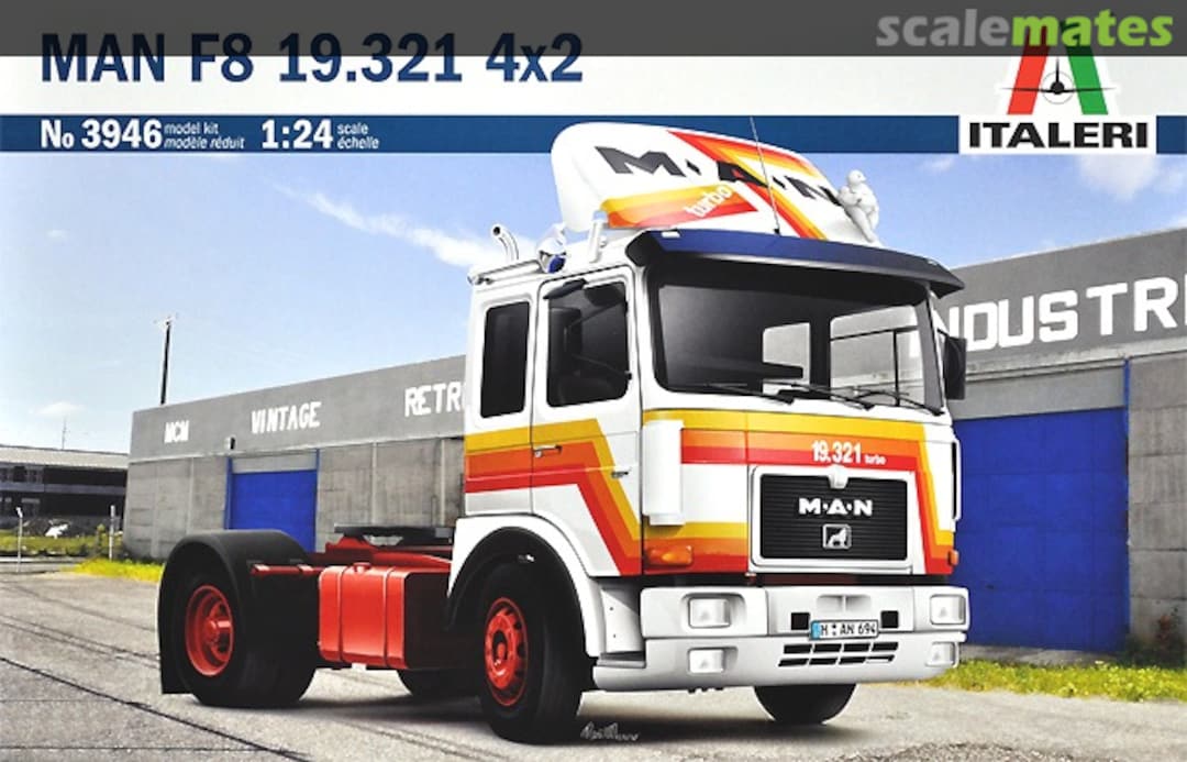 Boxart MAN F8 19.321 4x2 3946 Italeri Boxart MAN F8 19.321 4x2 3946 Italeri