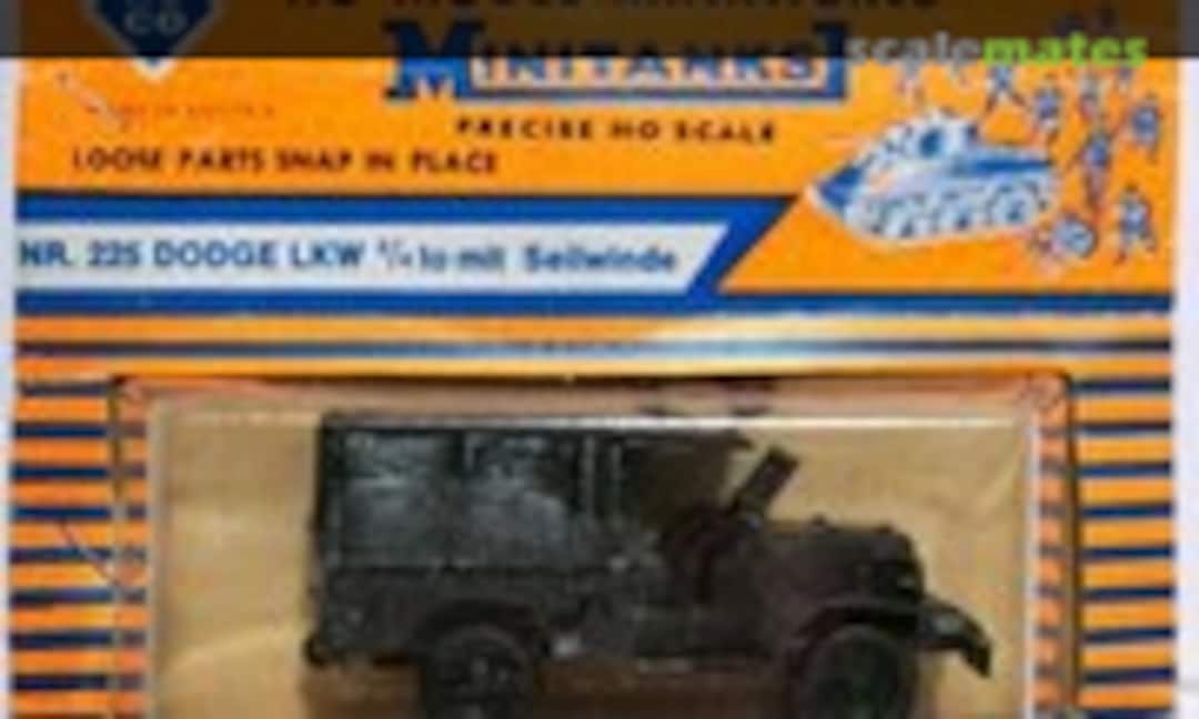 1:87 Dodge M37 3/4 ton Cargo Truck 4x4 (Roco Minitanks Z-225)