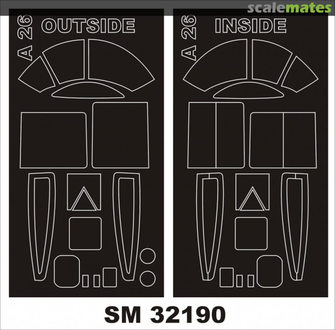 Boxart Douglas A-26B Invader SM32190 Montex