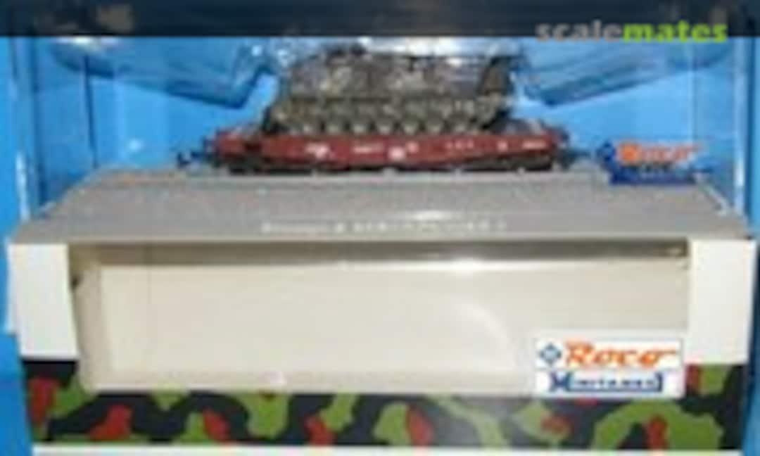 1:87 Schwerlastwagen Rlmmps mit Bergepanzer 2 (Roco Minitanks 845)