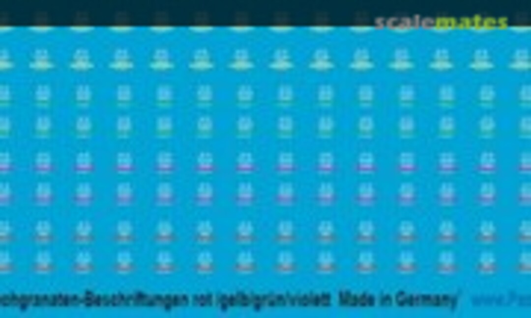 1:35 US Army Rauchgranaten - Beschriftungen weissdruck (Peddinghaus-Decals 35 3515) 35 3515