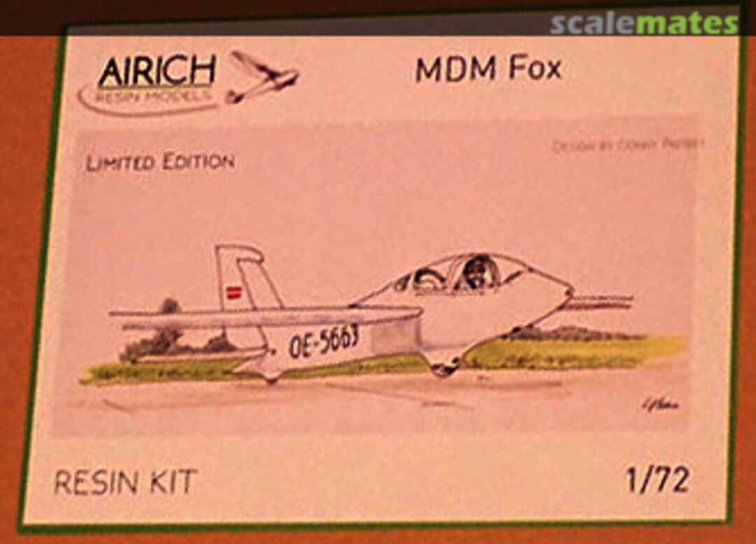 Boxart MDM Fox AIRICH Resin Models Boxart MDM Fox AIRICH Resin Models