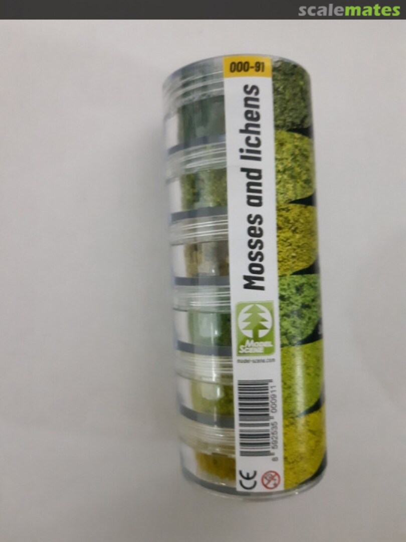 Boxart Mosses and lichens (6 colors) 000-91 Model Scene Boxart Mosses and lichens (6 colors) 000-91 Model Scene