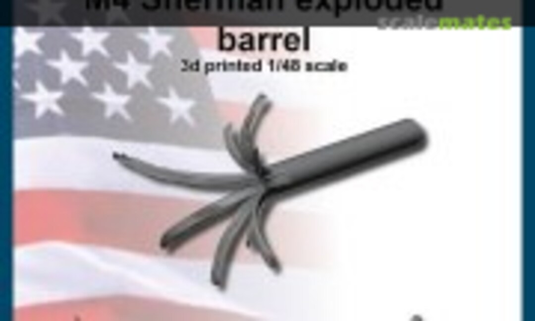 1:48 M4 Sherman exploded barrel (FC Model Trend 48433) 48433