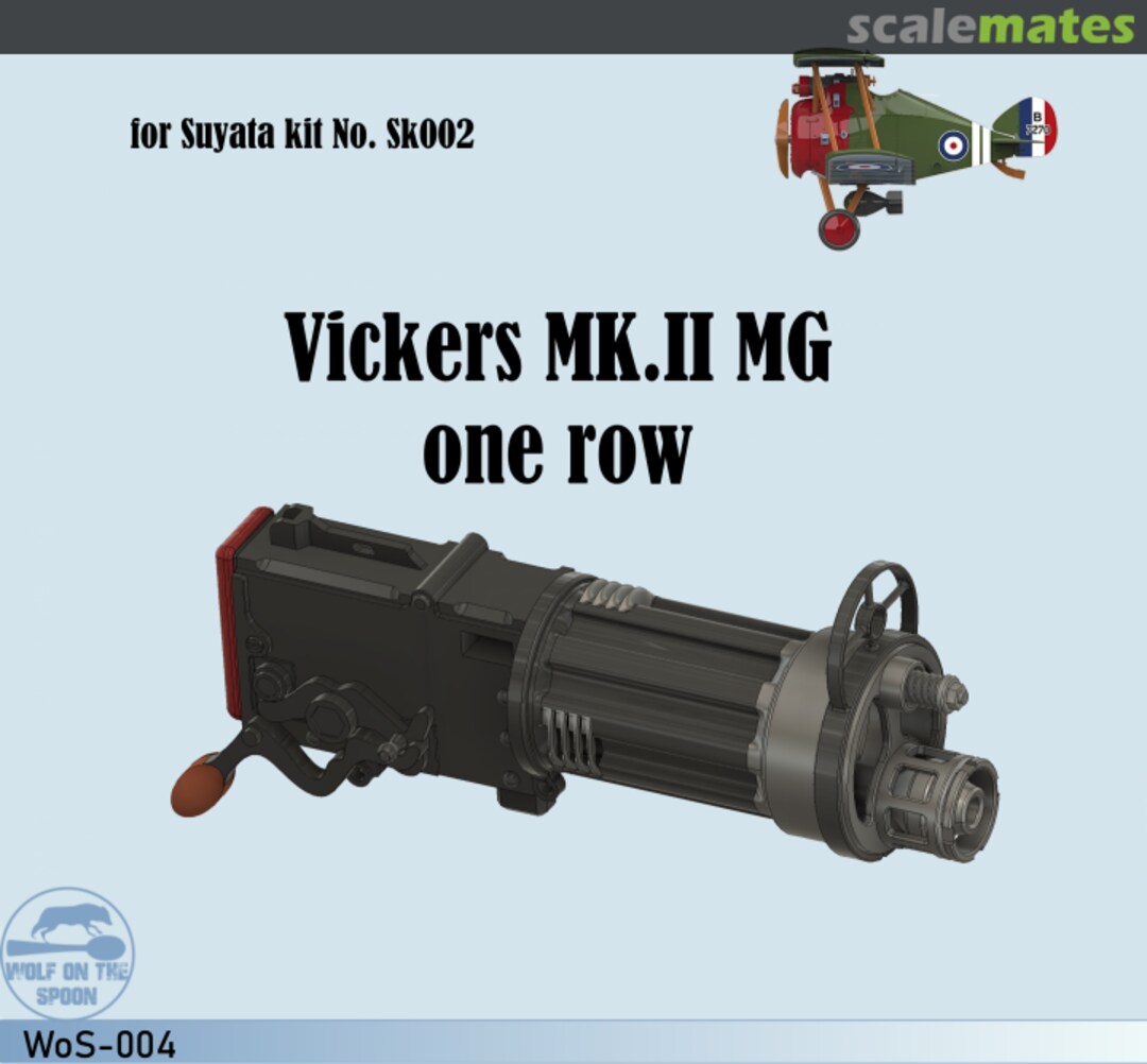 Boxart Vickers MK.II MG one row WoS-004 WoS-3D Boxart Vickers MK.II MG one row WoS-004 WoS-3D