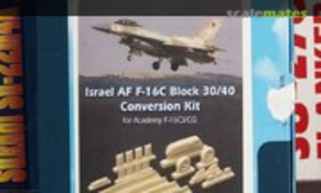 1:32 Israel AF F-16C Block 30/40 Conversion Kit (IsraCast 32002) 32002