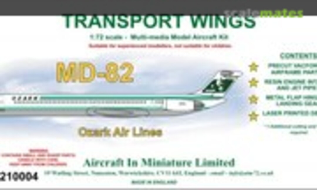MD-82 (Aircraft In Miniature Ltd TWL7210004)