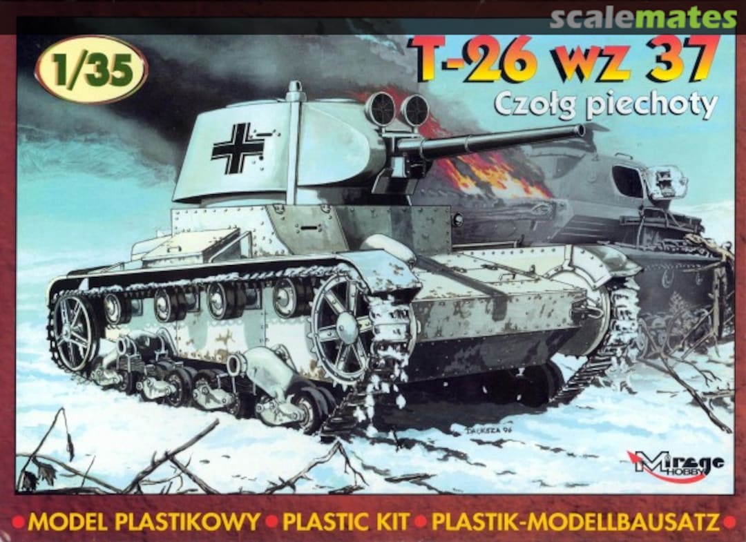 Boxart T-26 Wz.37 35308 Mirage Hobby Boxart T-26 Wz.37 35308 Mirage Hobby