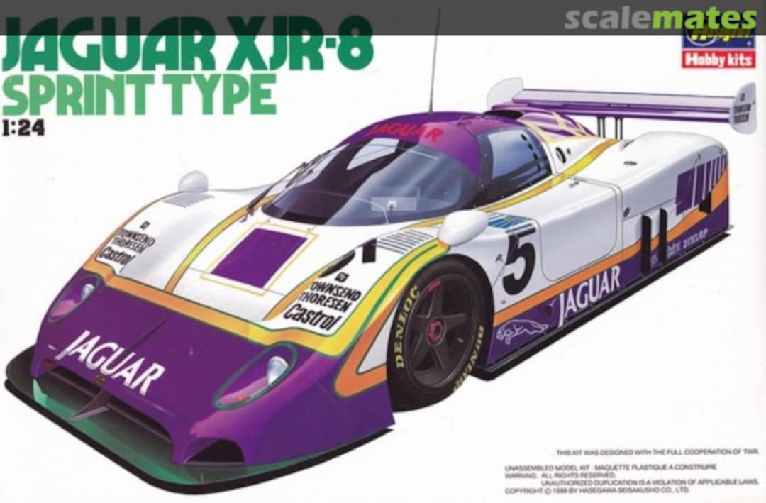 Boxart Jaguar XJR-8 Sprint Type 22003 Hasegawa Boxart Jaguar XJR-8 Sprint Type 22003 Hasegawa