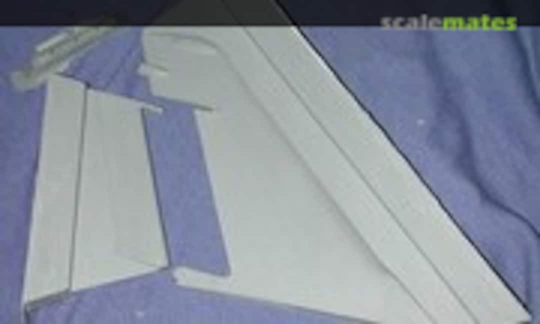 1:32 F-105D Corrected Fin & Rudder (Cutting Edge Modelworks CEC32150) CEC32150
