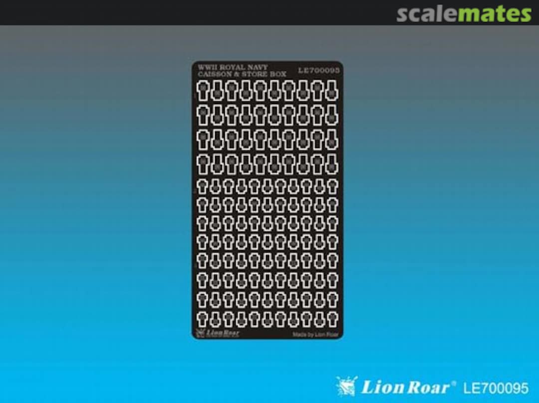 Boxart WWII Royal Navy Caisson & Store Box LE700095 Lion Roar Boxart WWII Royal Navy Caisson & Store Box LE700095 Lion Roar