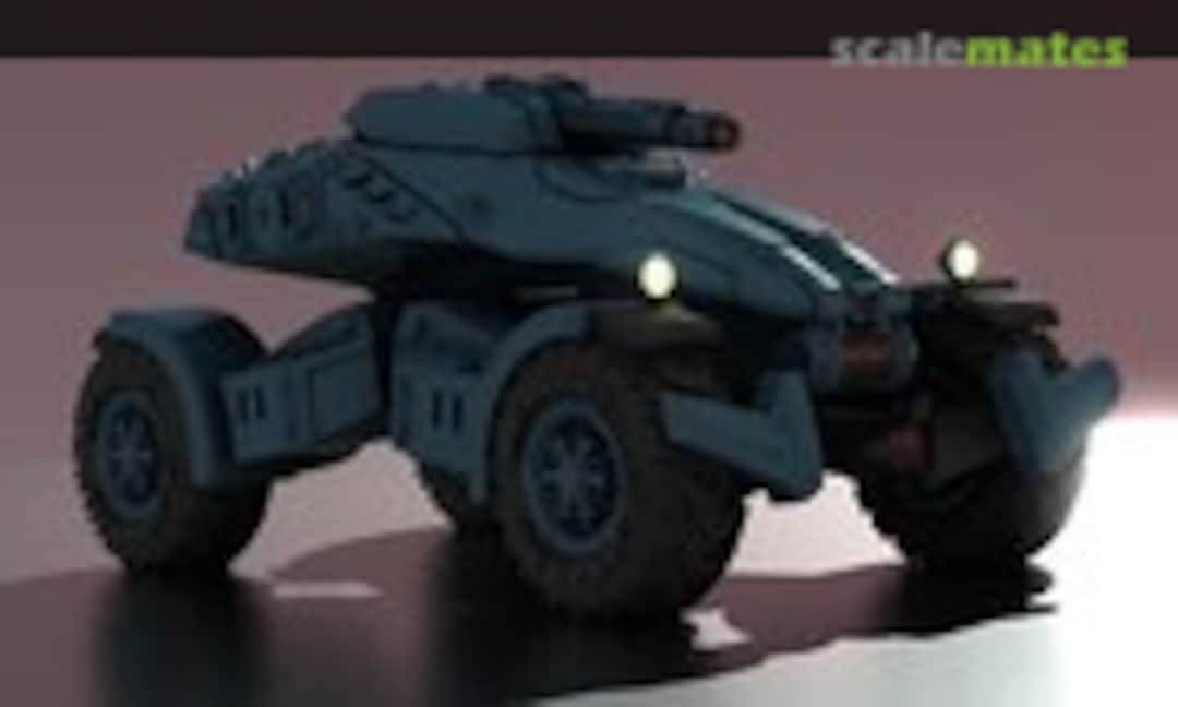 15mm Nemesis Light Strike Vehicle (Clear Horizon Miniatures )