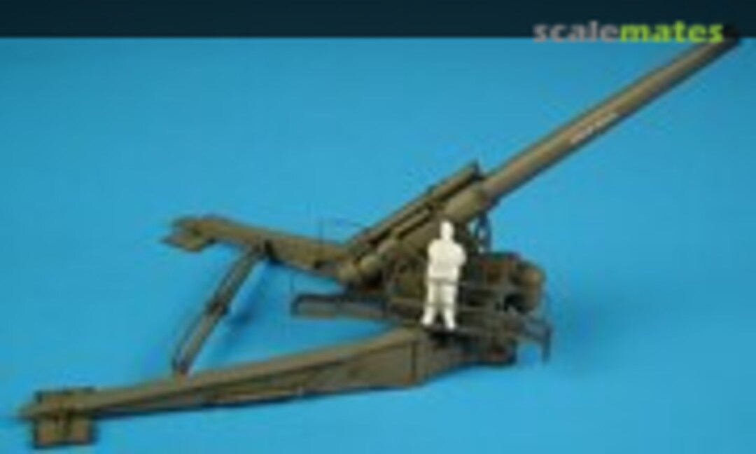 1:72 M1 240mm howitzer IN FIRE POSITION (Hauler HLP72006) HLP72006